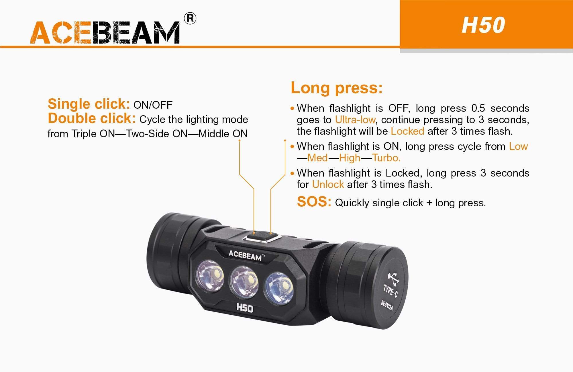 Acebeam H50 - Image 5