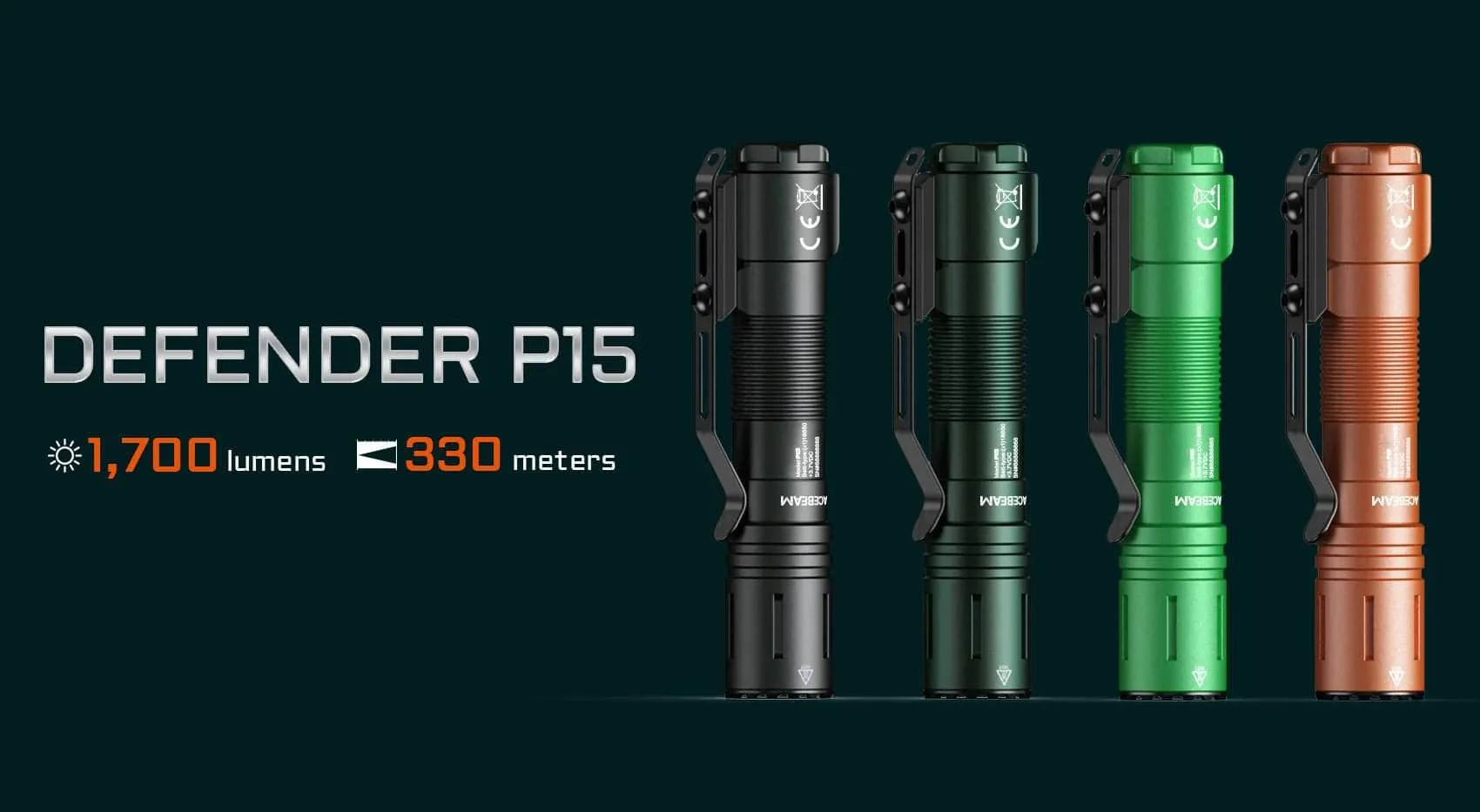 Acebeam P15 EDC Tactical Flashlight - Image 5
