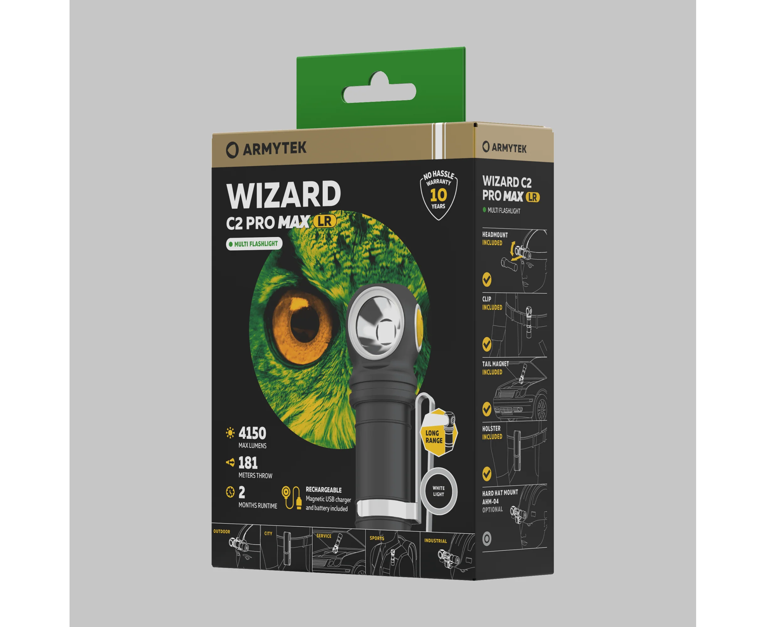 Armytek Wizard C2 Pro Max LR - Warm - Image 14