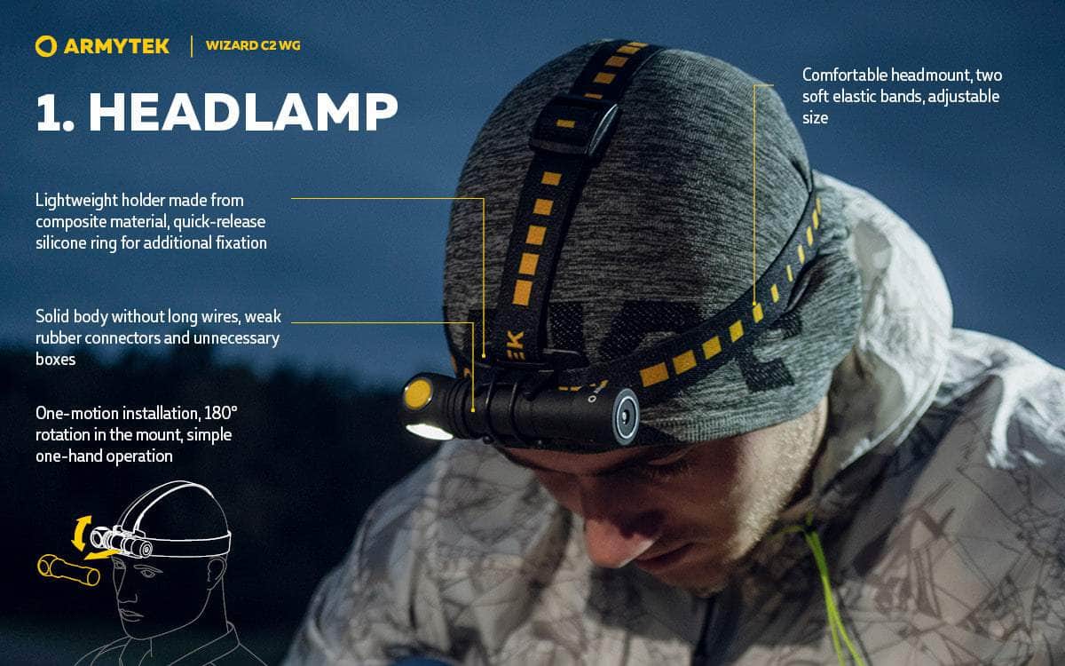 Armytek Wizard C2 WG Magnet USB - Image 10
