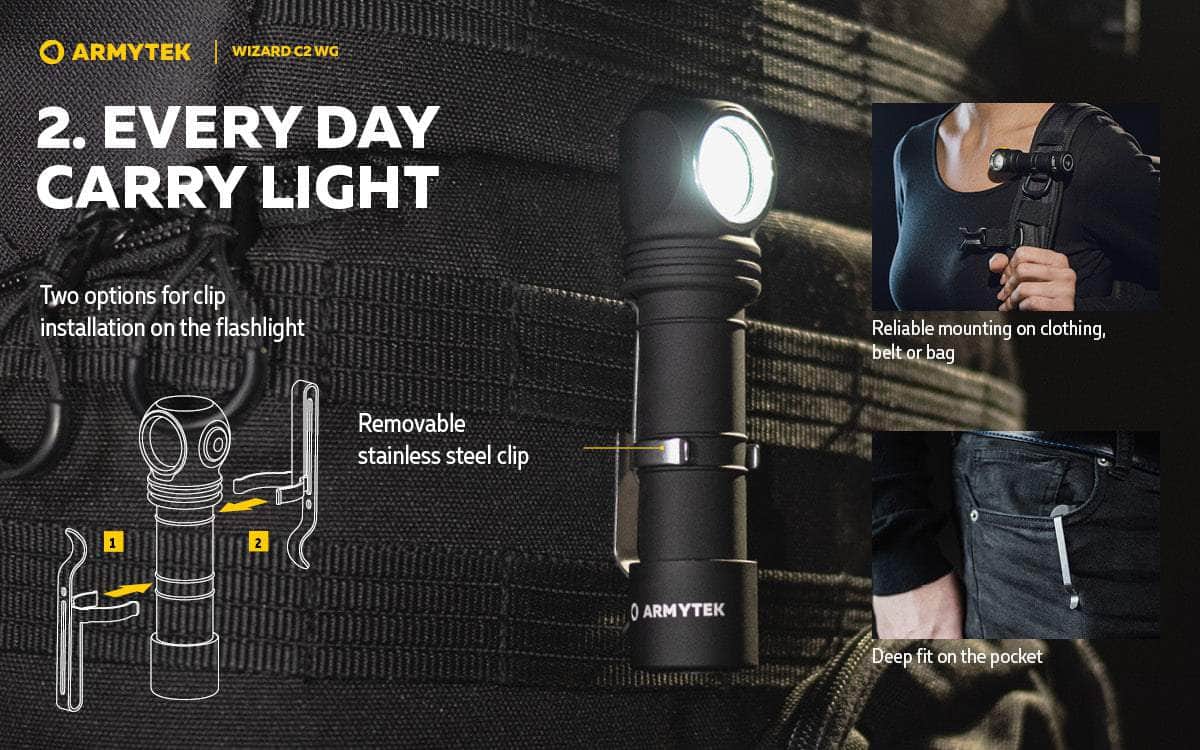 Armytek Wizard C2 WG Magnet USB - Image 11