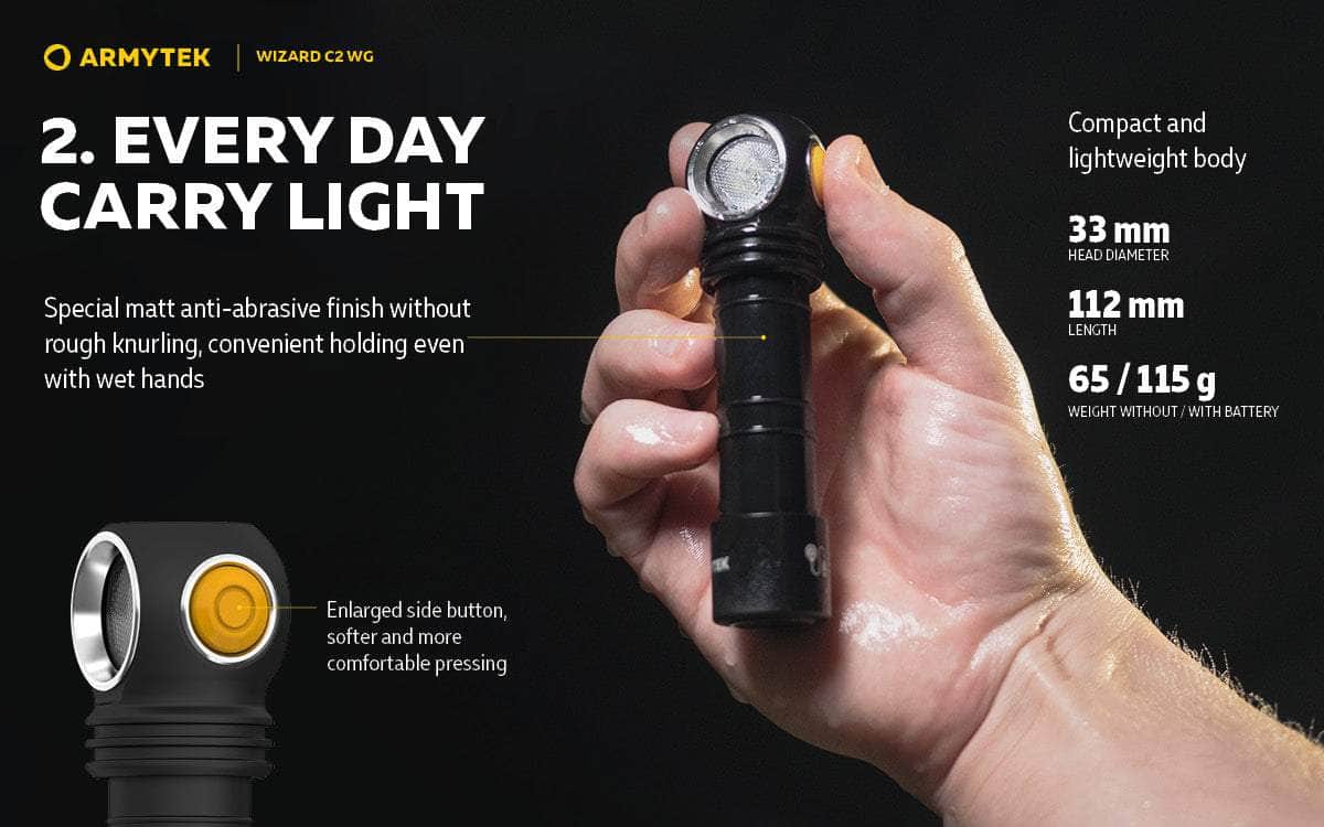 Armytek Wizard C2 WG Magnet USB - Image 13