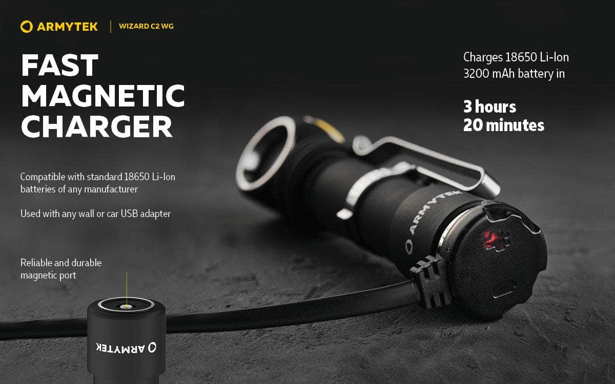 Armytek Wizard C2 WG Magnet USB - Image 20