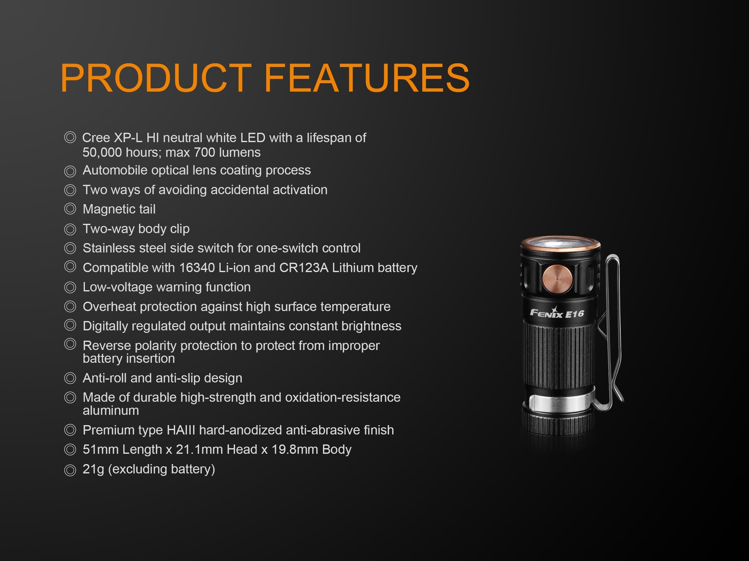 Fenix E16 - Image 15