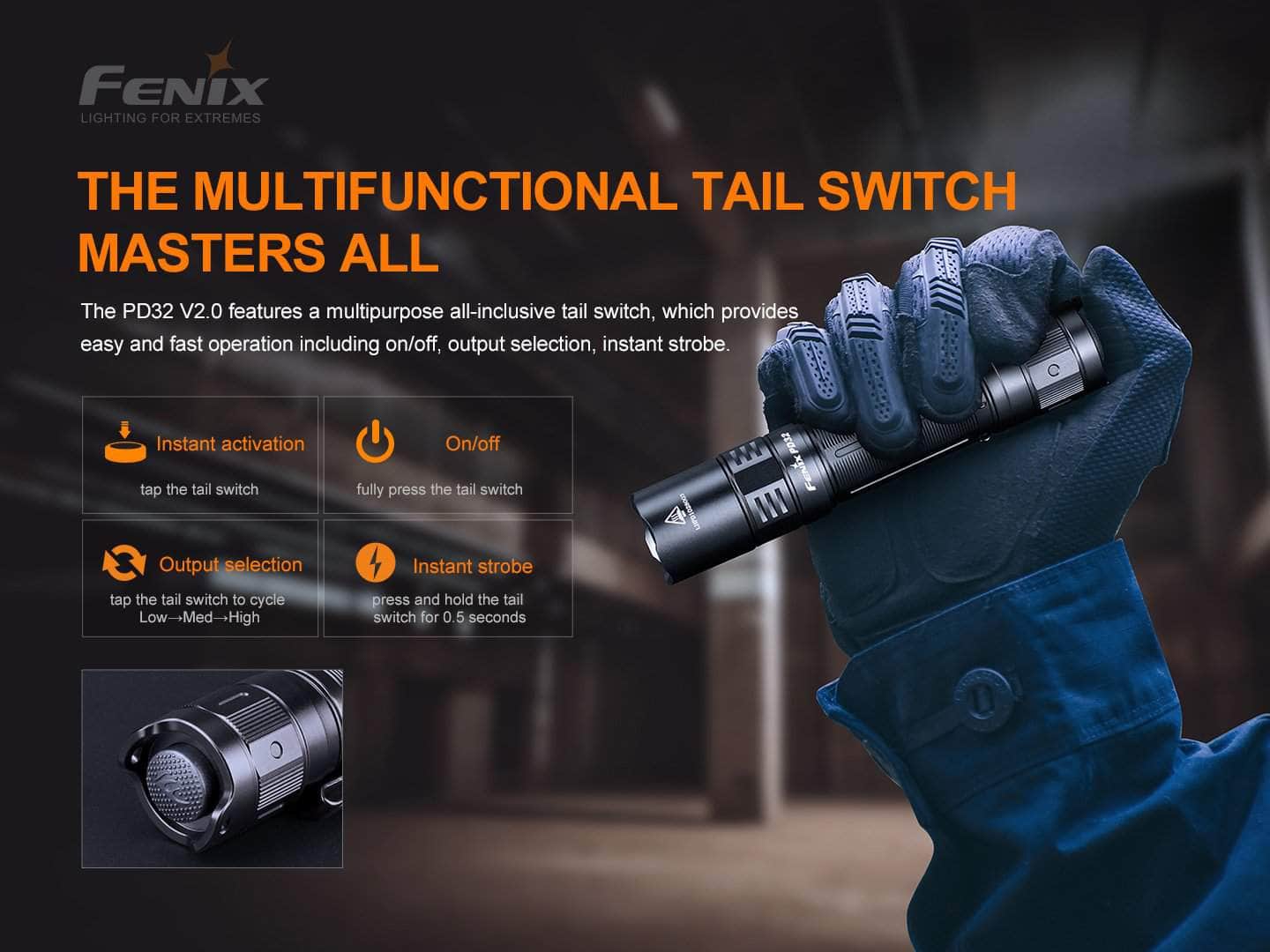 Fenix PD32 V2.0 Flashlight - Image 21