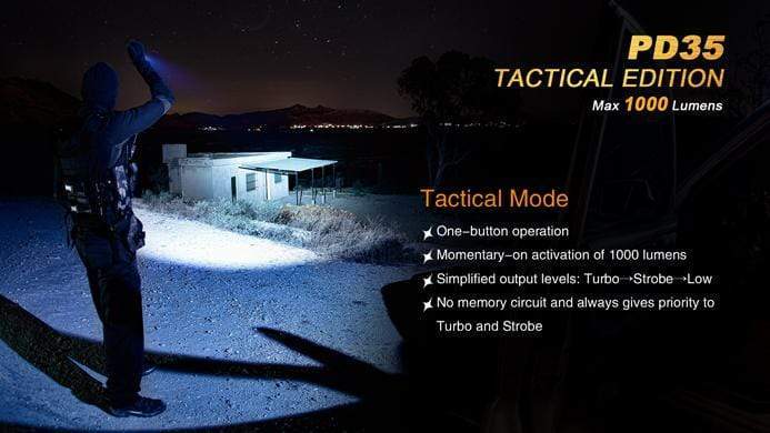 Fenix PD35 TAC - Tactical Flashlight - Image 10