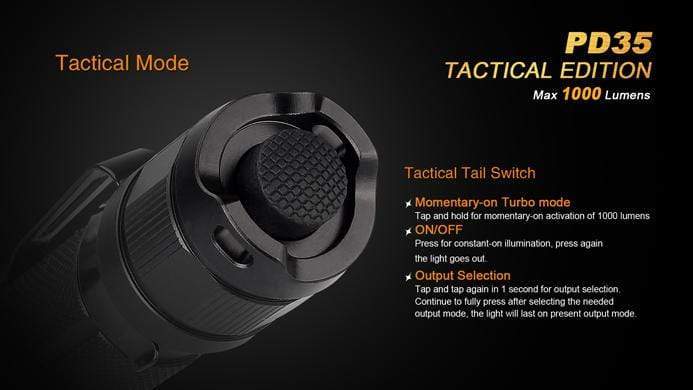 Fenix PD35 TAC - Tactical Flashlight - Image 11