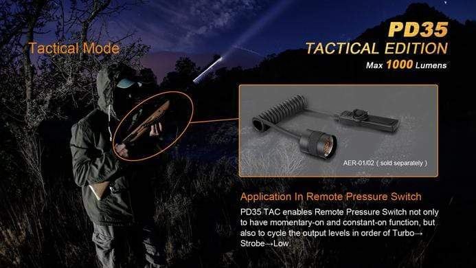 Fenix PD35 TAC - Tactical Flashlight - Image 12