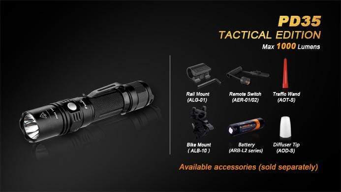 Fenix PD35 TAC - Tactical Flashlight - Image 17