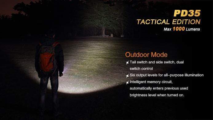 Fenix PD35 TAC - Tactical Flashlight - Image 2