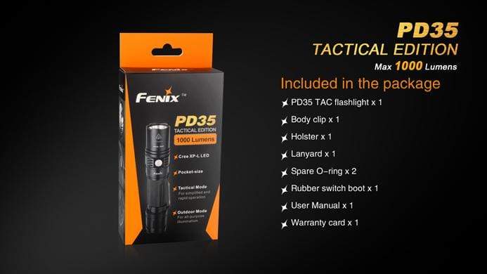 Fenix PD35 TAC - Tactical Flashlight - Image 5