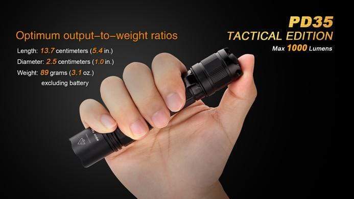 Fenix PD35 TAC - Tactical Flashlight - Image 8