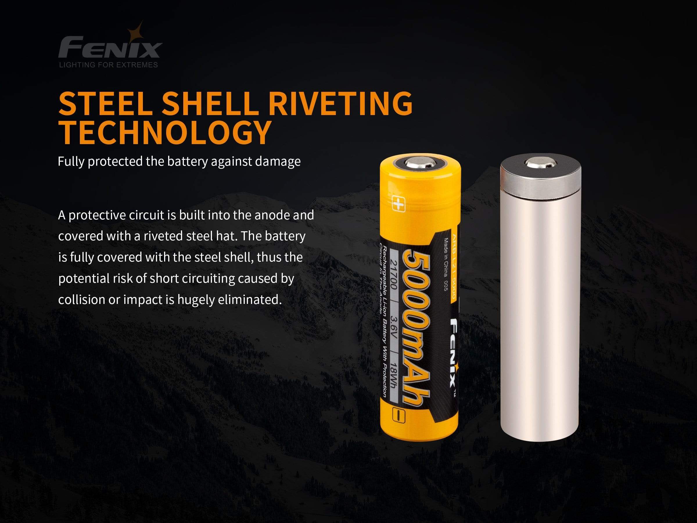 Fenix Rechargeable 5000mAh 21700 - Image 6
