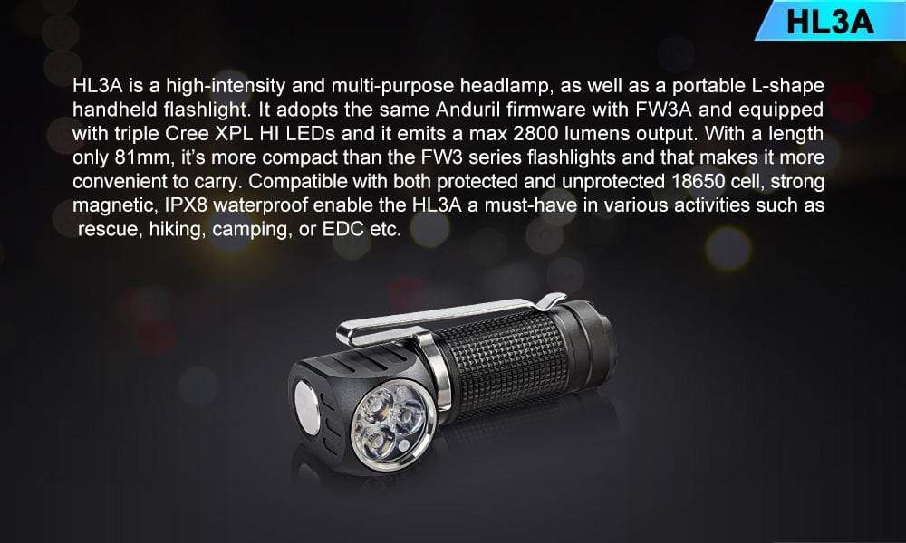 Lumintop HL3A - Image 5