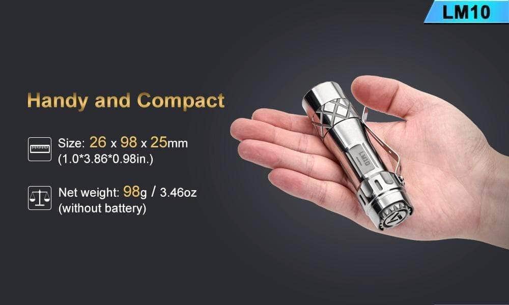 Lumintop LM10 Titanium - Image 13