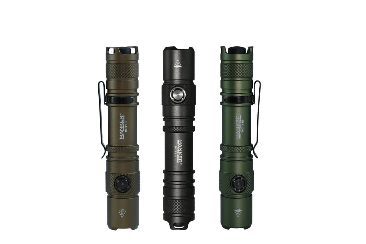 Manker MC11 III USB-C Rechargeable Tactical Flashlight - Image 2