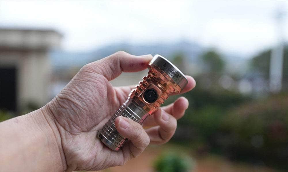 Manker MC13 II Pocket EDC Flashlight - Titanium & Copper - Image 12