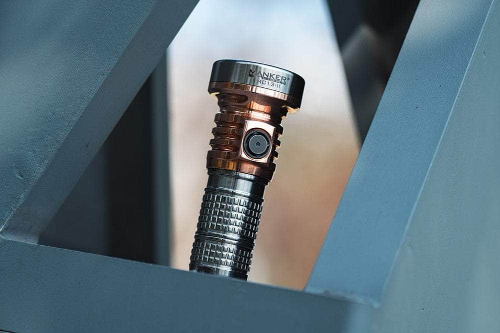 Manker MC13 II Pocket EDC Flashlight - Titanium & Copper - Image 16
