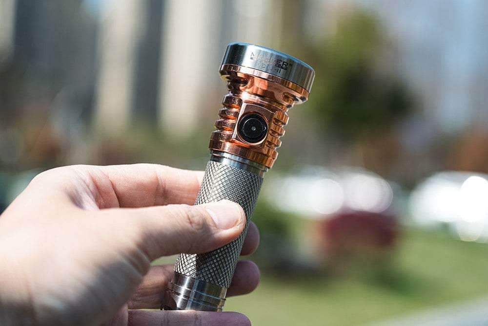 Manker MC13 II Pocket EDC Flashlight - Titanium & Copper - Image 19