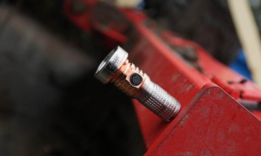 Manker MC13 II Pocket EDC Flashlight - Titanium & Copper - Image 4