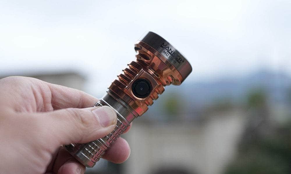 Manker MC13 II Pocket EDC Flashlight - Titanium & Copper - Image 8