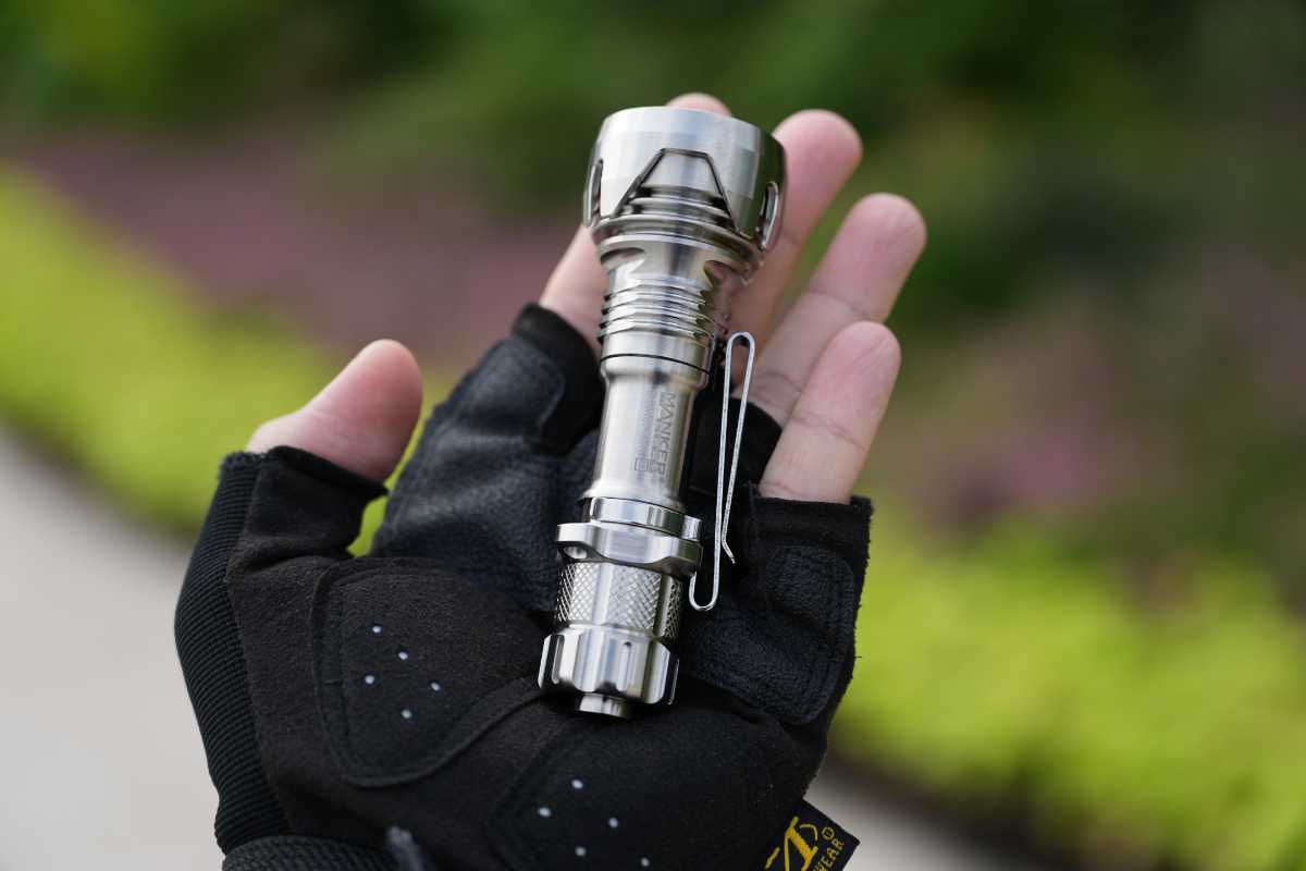 Manker Striker Mini Titanium EDC Flashlight - Image 13