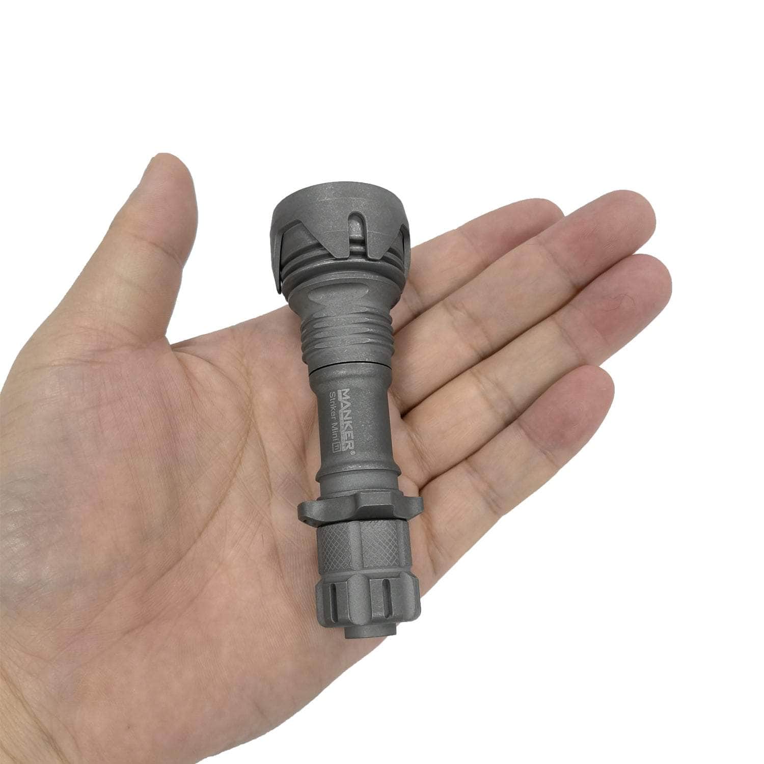 Manker Striker Mini Titanium EDC Flashlight - Image 21