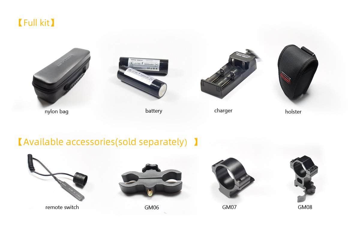 MAXTOCH L3K LEP Flashlight - Image 2