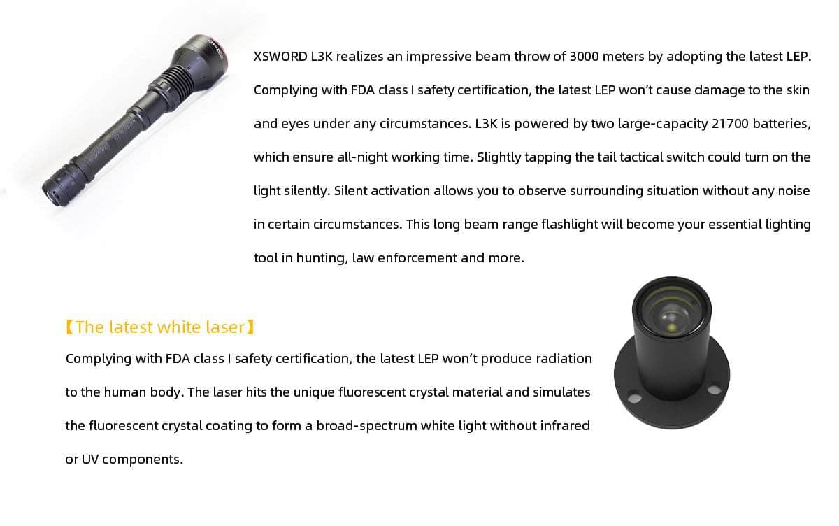 MAXTOCH L3K LEP Flashlight - Image 4