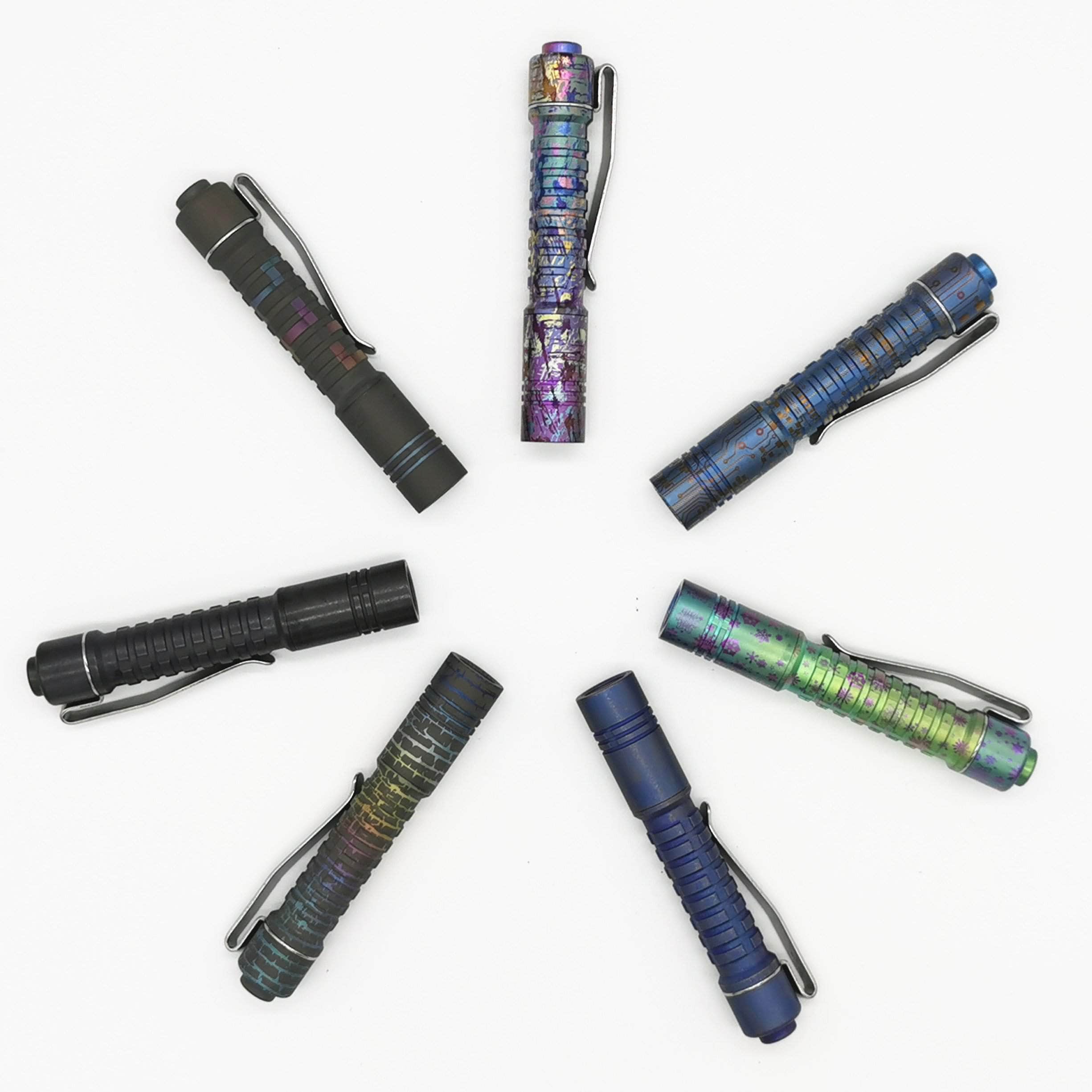 ReyLight Pineapple Mini Titanium Anodized