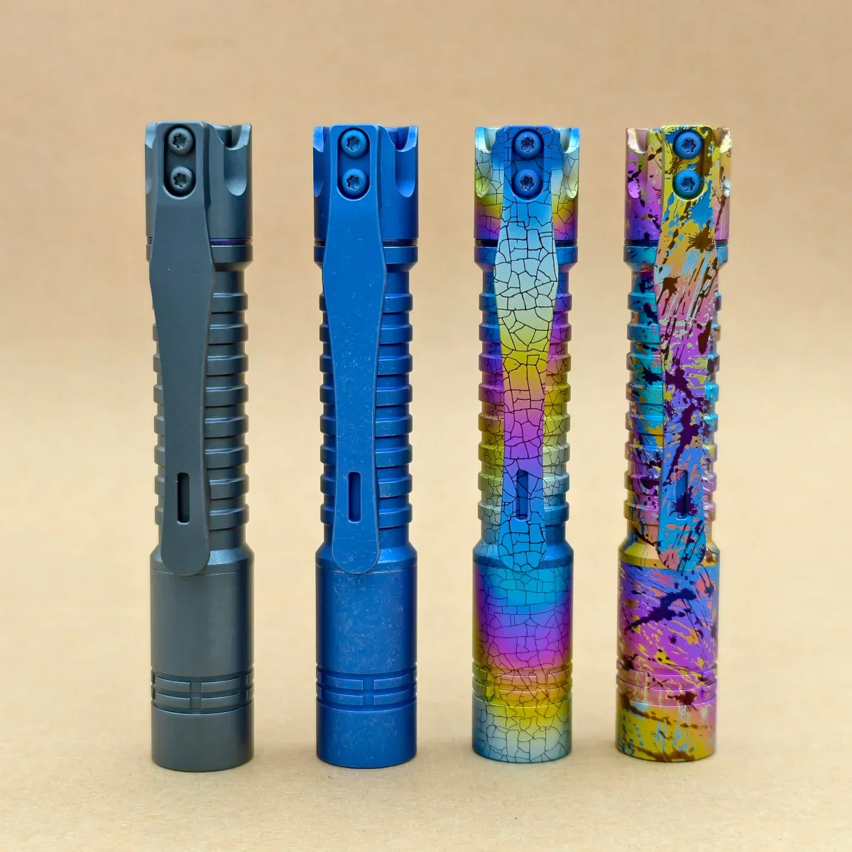 ReyLight Pineapple Mini Titanium Frag - Anodized - Image 5