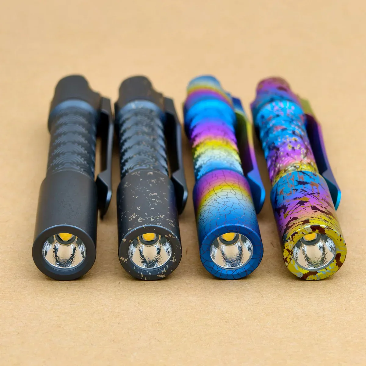ReyLight Pineapple Mini Titanium Seigaiha - Anodized - Image 4