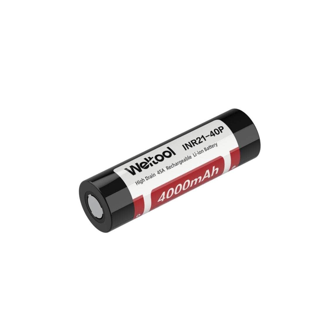 Weltool INR21-40P High-Drain 21700 Li-ion battery 4000mAh