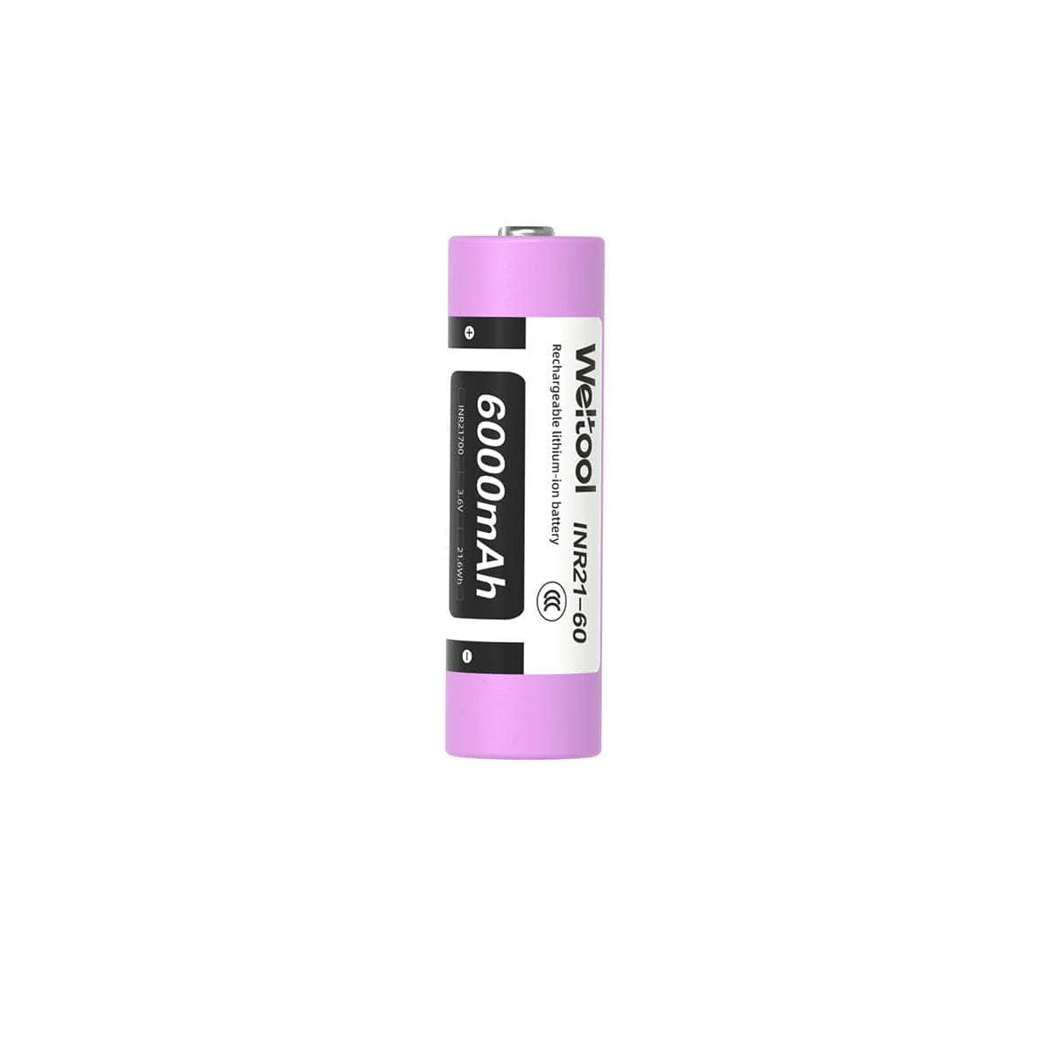 Weltool INR21-60 6000mAh 21700