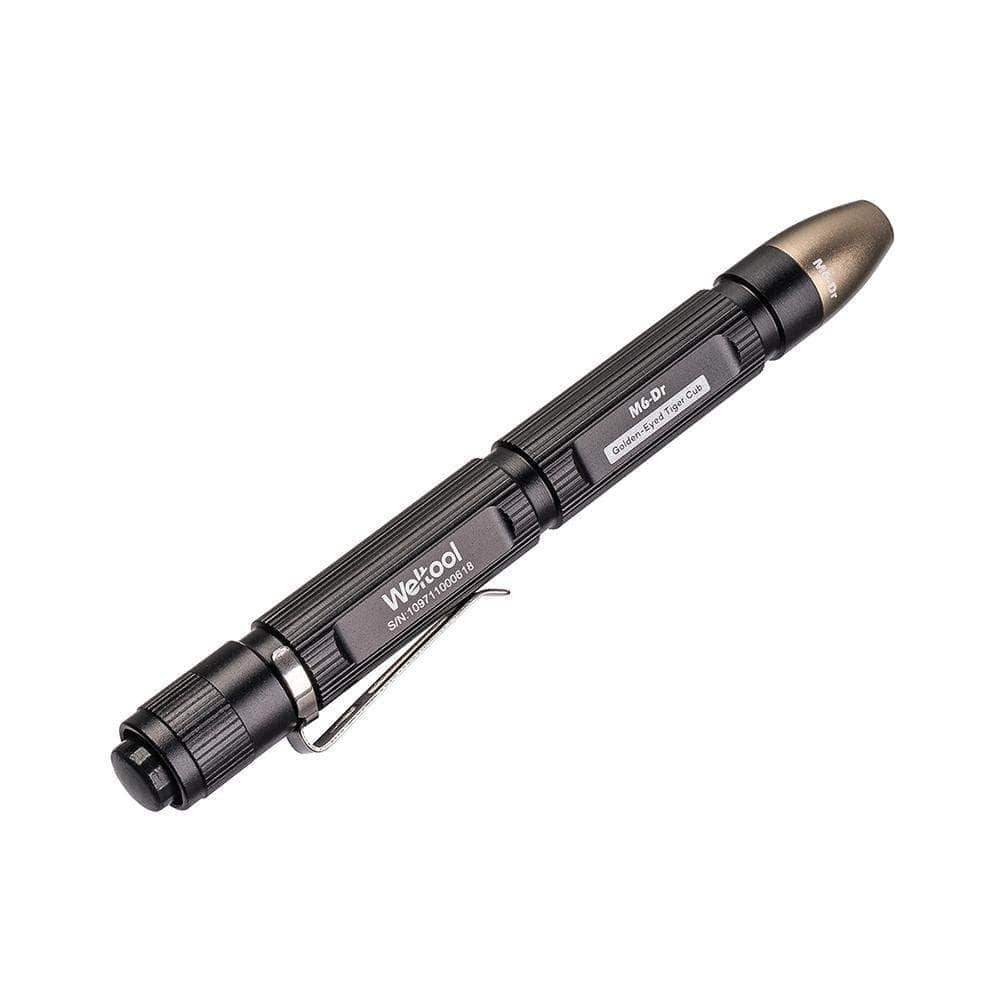 Weltool M6-Dr "Golden-Eyed Tiger Cub" No-Glare LED Flashlight - Image 2