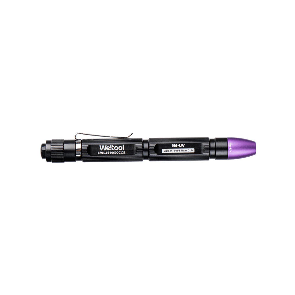 Weltool M6-UV "Golden-Eyed Tiger Cub" UV LED Penlight - Image 4