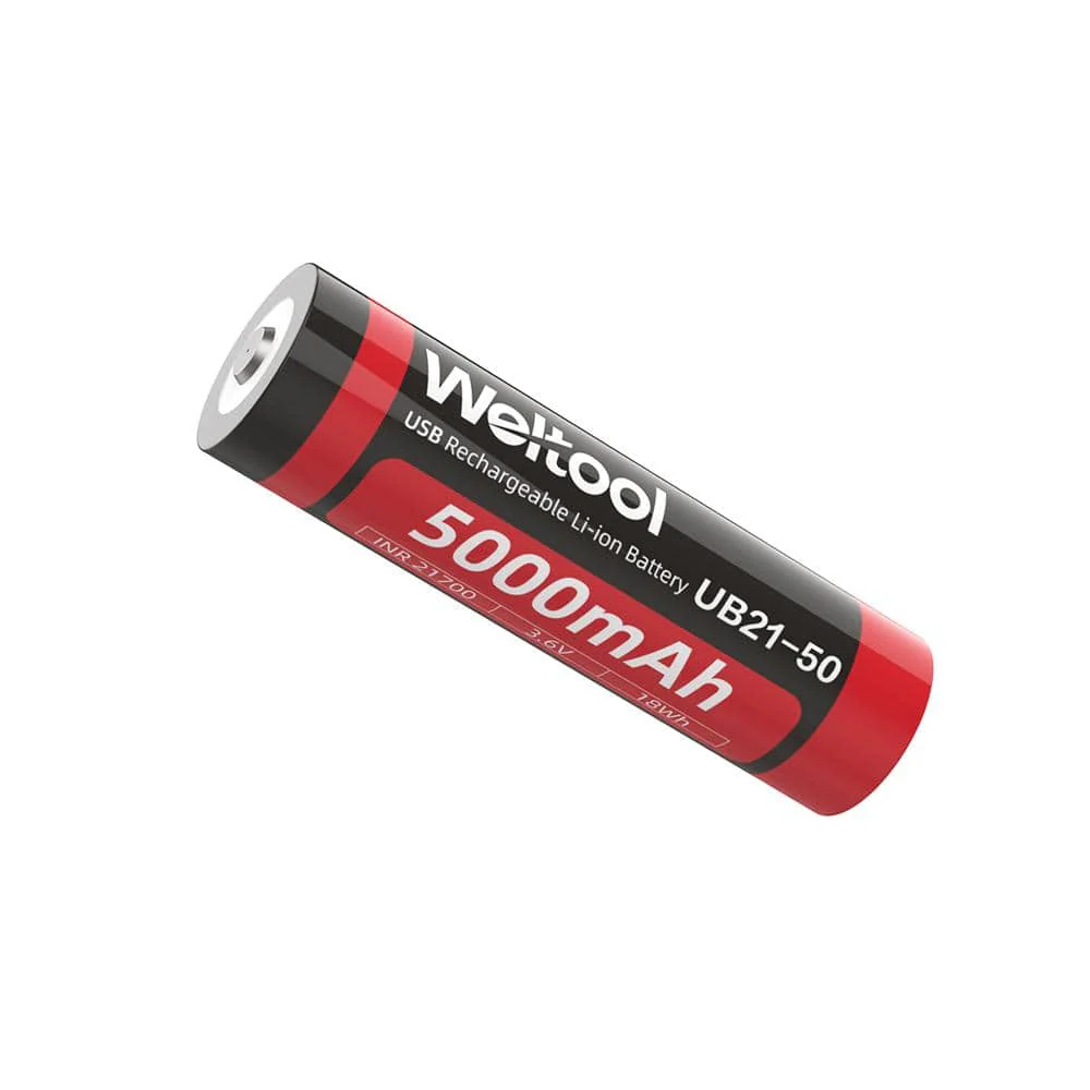 Weltool UB21-50 21700 USB Rechargeable Li-ion Battery - Image 3