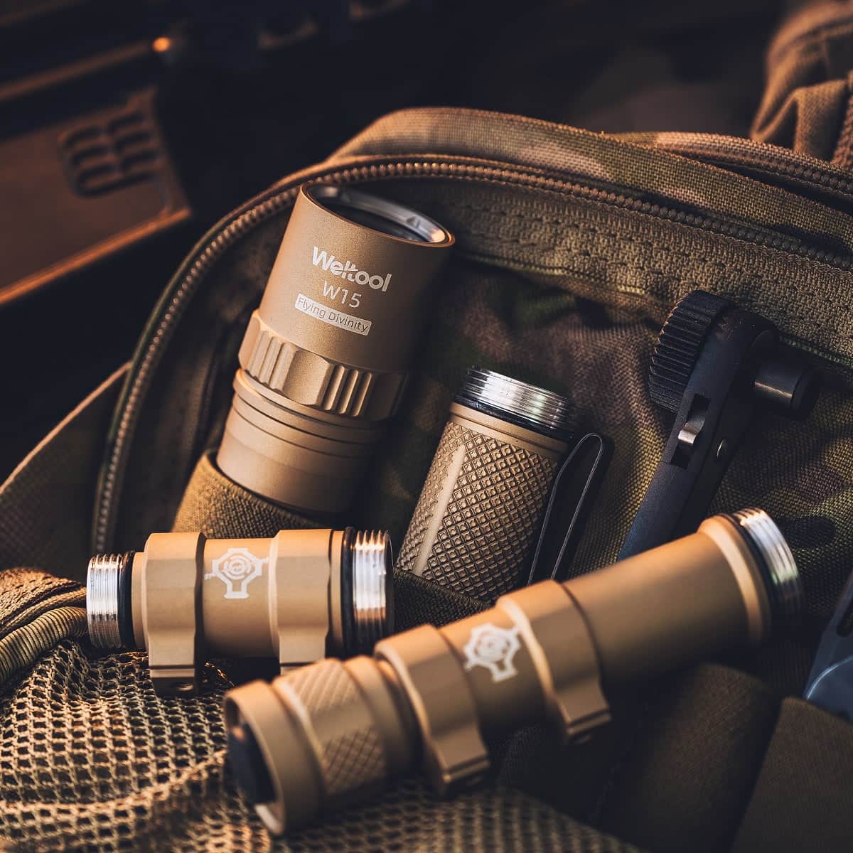 Weltool W15 “Flying Divinity” LEP Tactical Flashlight - Image 12