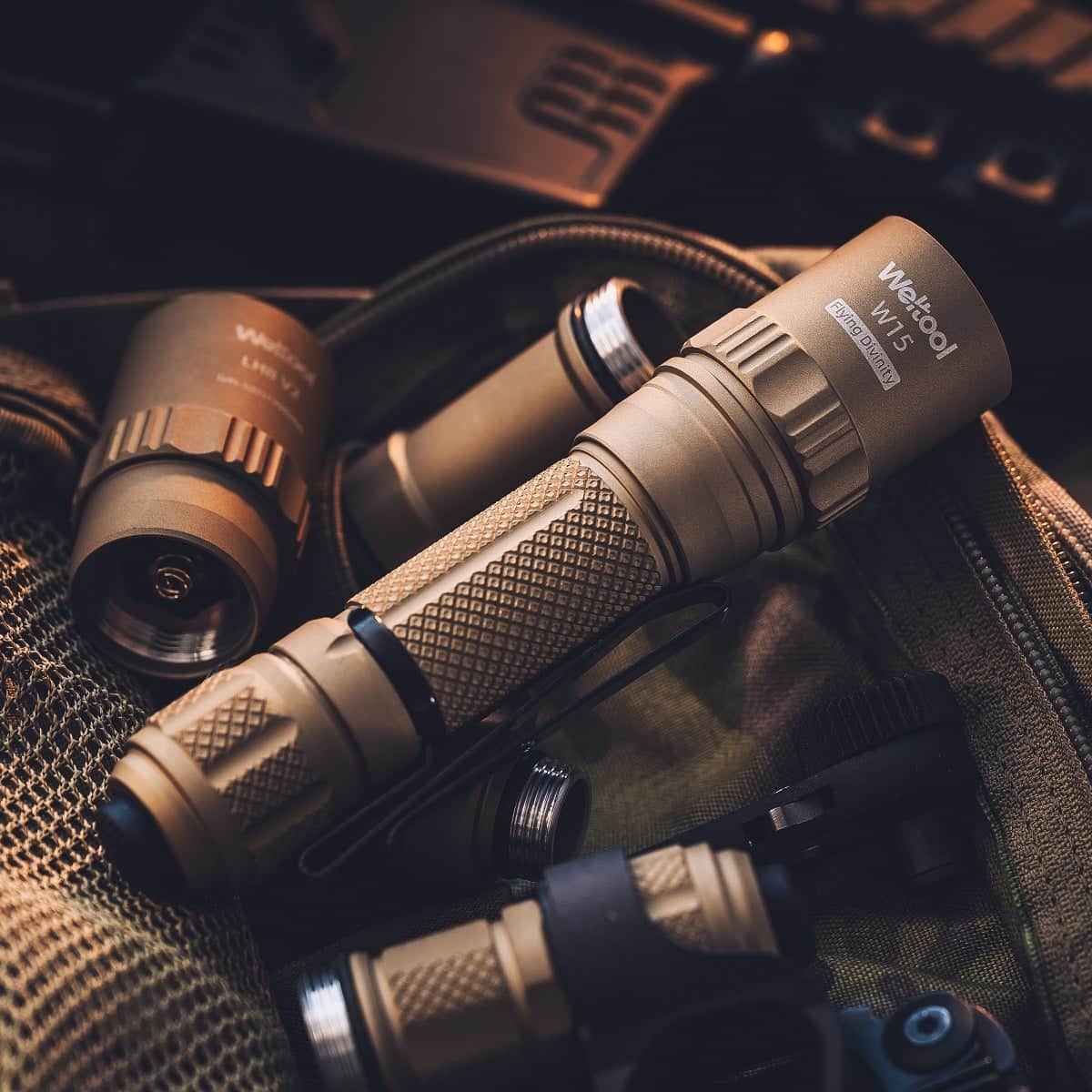 Weltool W15 “Flying Divinity” LEP Tactical Flashlight - Image 15